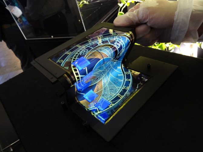 сенсорный OLED дисплей